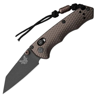 Benchmade Full Immunity Axis Lock Folding Knife Black Blade with Flat Dark Earth Aluminum Handle 290BK-1