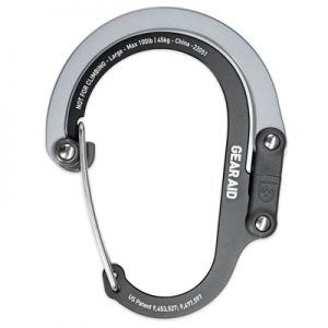 Heroclip Large Black & Gray Gear Clip
