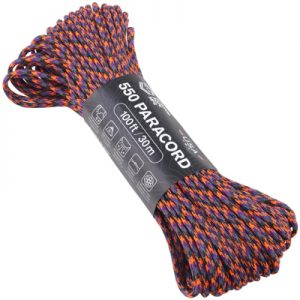 Atwood Rope MFG Paracord 550 Type 7 Strands 100 Feet Caustic