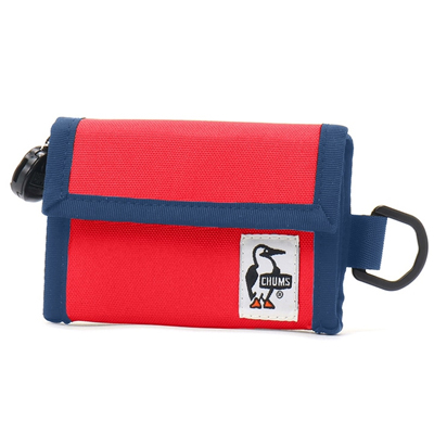 Chums Recycle Compact Wallet red