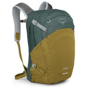 Osprey Nebula green tunnel brindle brown