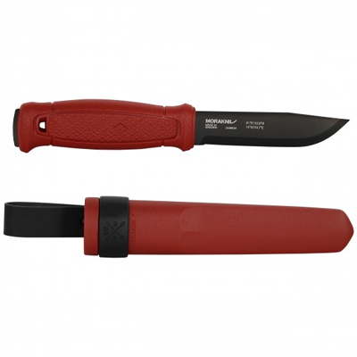 Morakniv 14274 Garberg Carbon Black Blade dala red