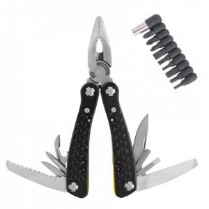 Ganzo G106 Full Size Black Handle Multitool Plier