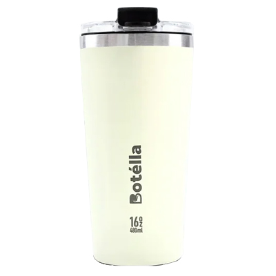Botella 16oz Tumbler milky white