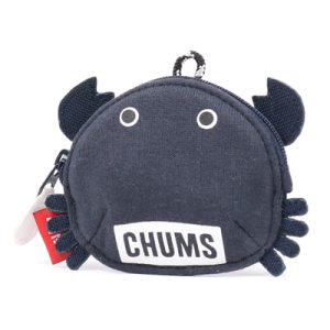 Chums Crab Zip Coin Case dark navy