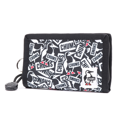 Chums Recycle Card Wallet logo stickers