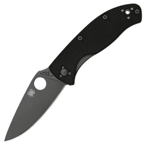 Spyderco Tenacious G-10 Black Blade C122GBBKP