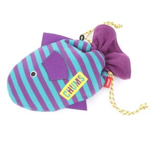 Chums Tropical Fish Pouch purple blue