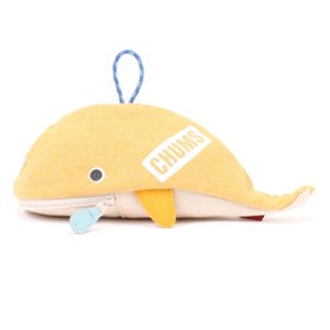 Chums Whale Zipper Pouch mustard