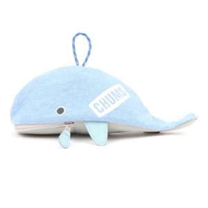 Chums Whale Zipper Pouch sax