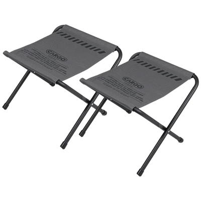 Cargo Container Wide BBQ Chair 2pcs gray