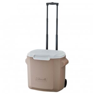 Coleman Cooler 28QT Wheeled greige