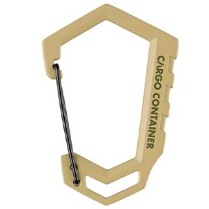 Cargo Container Hard Karabiner D L beige